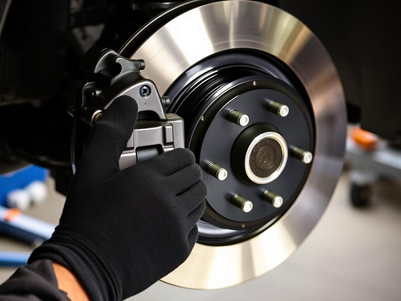 Brake Repair tools and car servicing